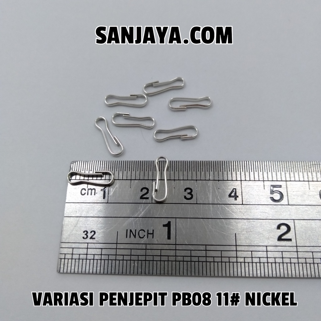 VARIASI PENJEPIT PB08 11# NICKLE