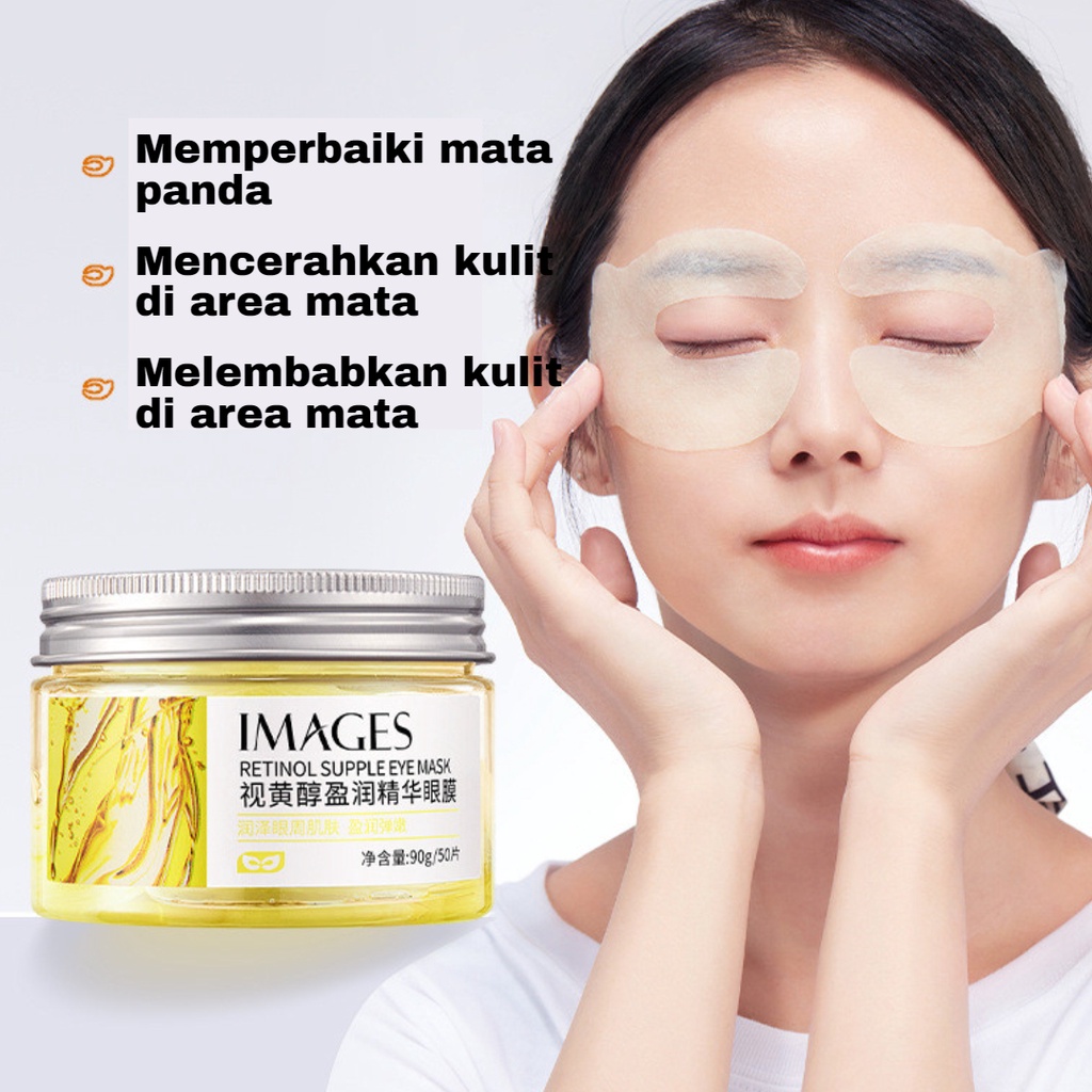 Citadeal - IMAGES Masker Mata Isi 50pcs, Vitamin C Eye Patch,