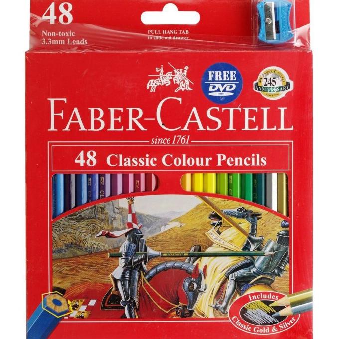 

SFY PENSIL WARNA FABER CASTELL 48 CLASSIC - FABERCASTELL SETDAN YHJTY54654