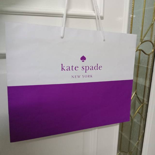 

Kate Spade Original paperbag branded paper dust bag dustbag