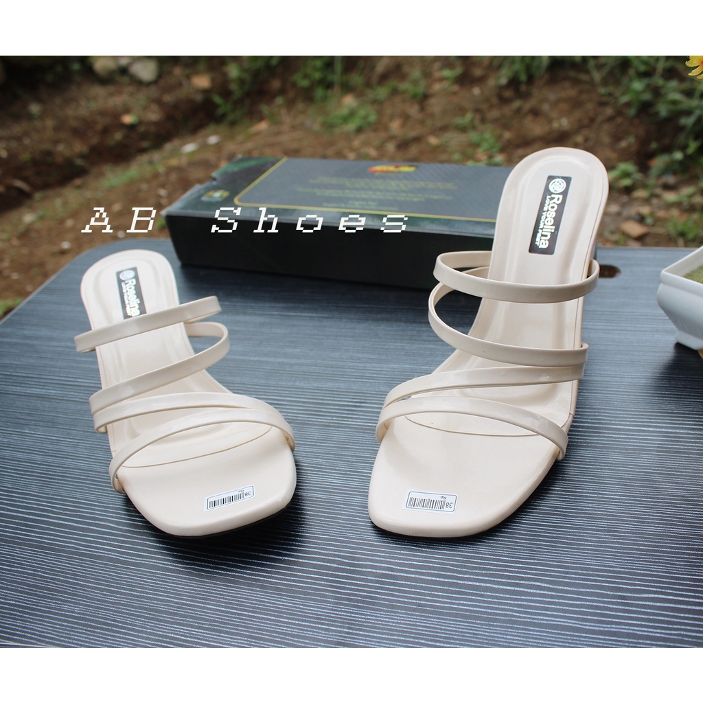 Sandal Wanita  Hak Tahu Sandal Hak Tahu Wanita Terbaru Sandal Wanita Ori Heels Wanita 5cm