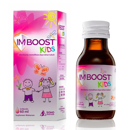 Imboost Kids Syrup 60 ml & 120 ml // Imboost Sirup untuk Anak // Multivitamin // Menambah Nafsu Maka