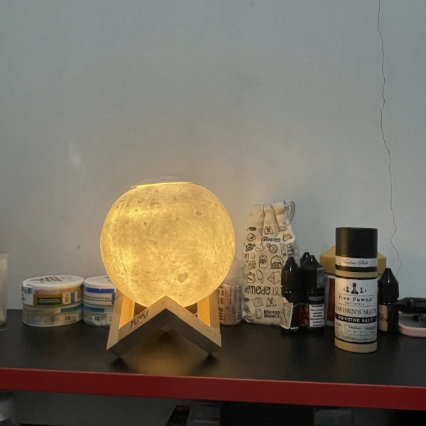 humidifier 3D Moon Night Light Humidifier Diffuser Difuser Aromaterapi Aromatherapy Aroma Terapi