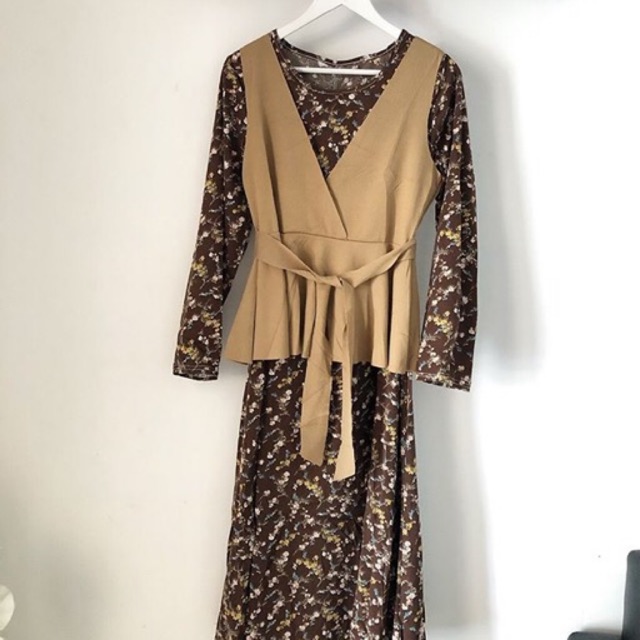 Korea midi dress 7/8