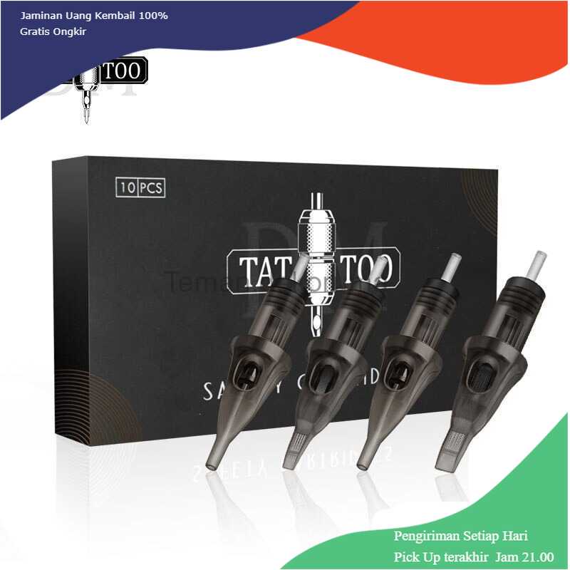 TD-REN DMTATTOO Jarum Tato Sekali Pakai Cartridge 0.35 mm 10 Pcs - 1207RL