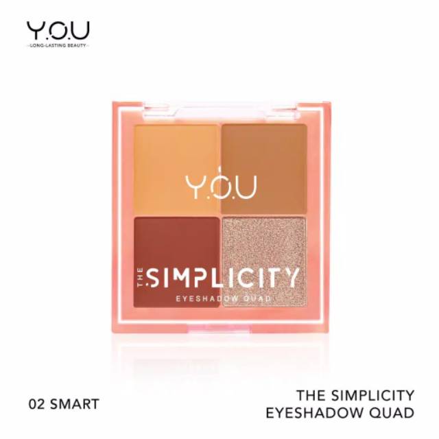 ☃️Cutezz_Ching1☃️YOU The Simplicity Eyeshadow Quad 5.2g - Eyeshadow