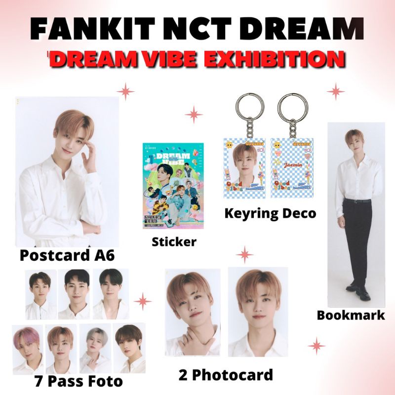 MINI FANKIT NCT DREAM VIBE EXHIBITION FANKIT