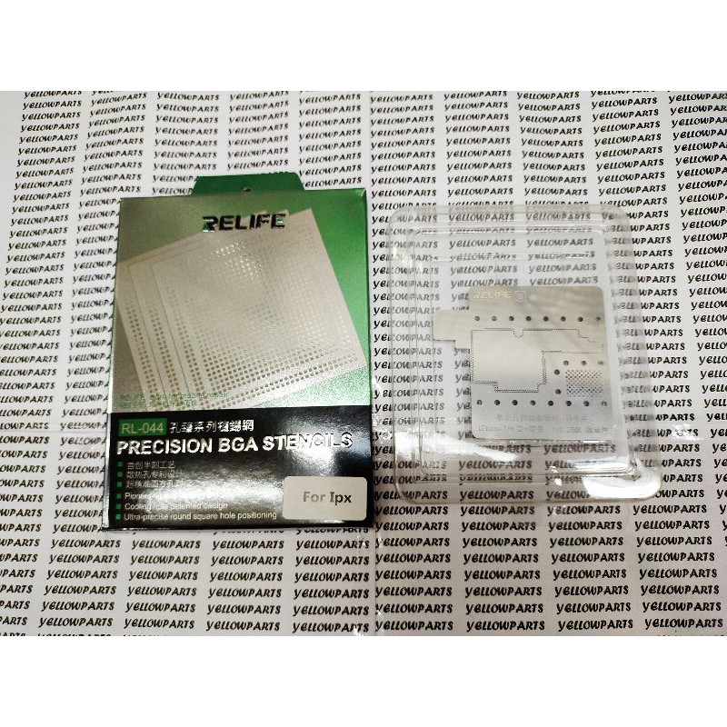 TOOLS CETAKAN IC BGA STENCILS RELIFE RL-044 IPX AMAOE