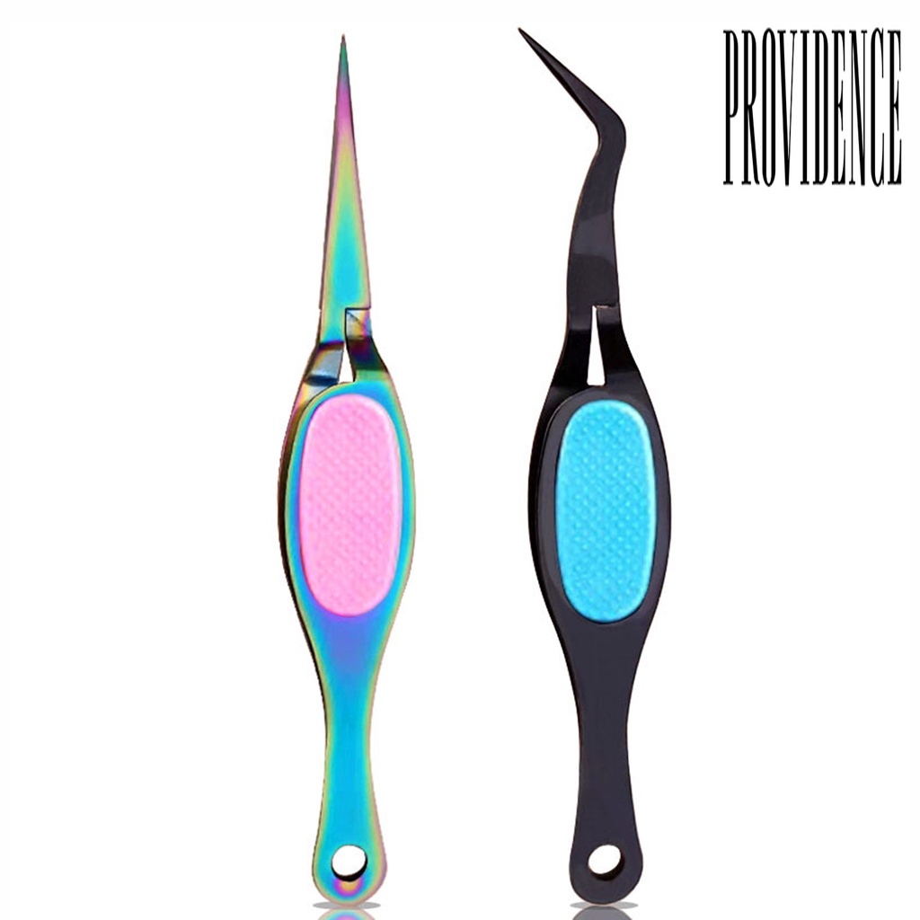 Providence Pinset Penjepit Kuku Bahan Stainless Steel Untuk Perlengkapan Nail Art / Manicure