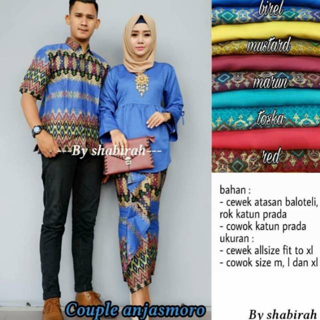 Batik Couple ANJASMORO