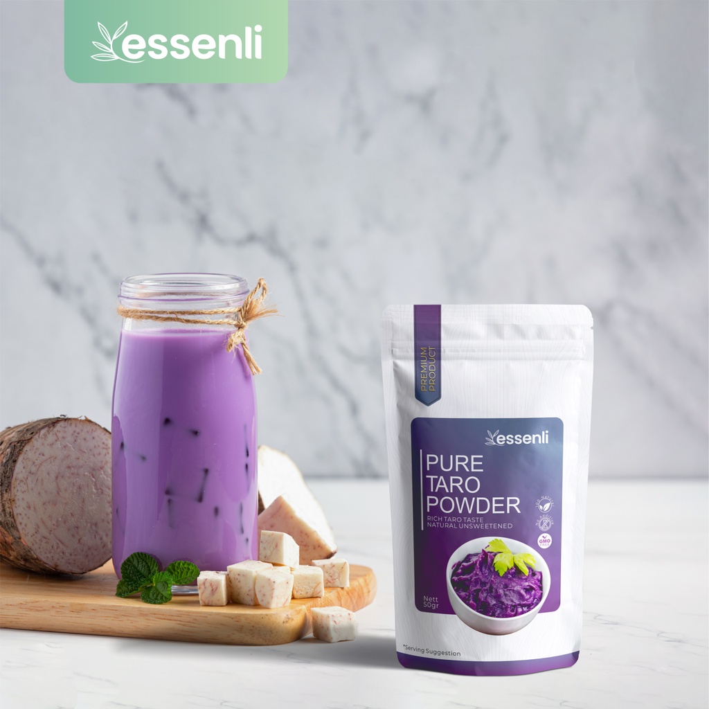 Pure Taro Powder / Bubuk Taro murni premium