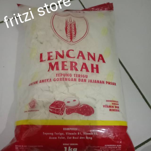 

Tepung Terigu Protein paling rendah#Tepung Terigu Lencana Merah