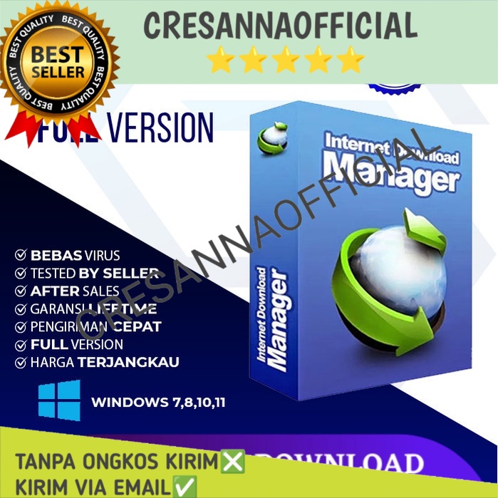 TERBARU Internet Download Manager / IDM [FULL VERSION-WINDOWS] FULL VERSION