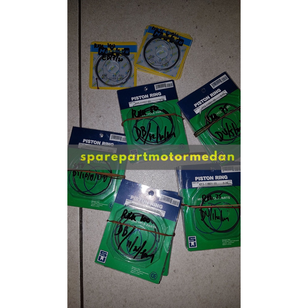 Ring Seher Piston RX King OS Standard Std 25 50 75 100 4Y2-11601