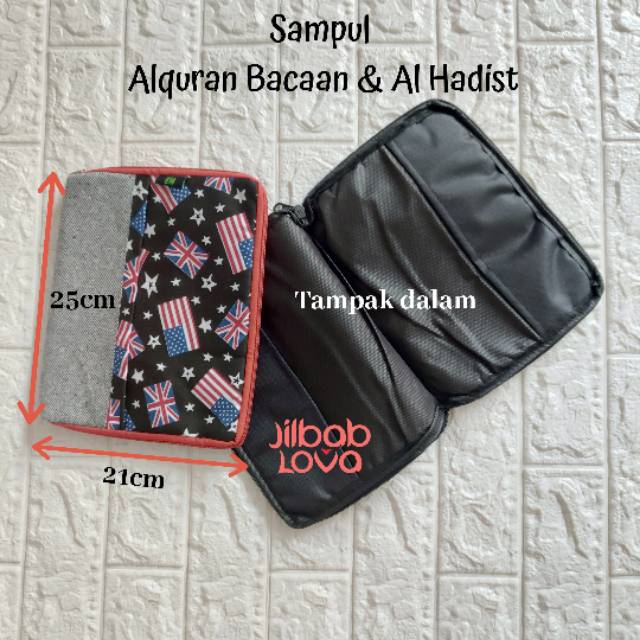 

Cover Sampul Alquran Alhadist Himpunan Hanya Cover Saja tanpa Alquran Ukuran A5 bisa Cutom Nama