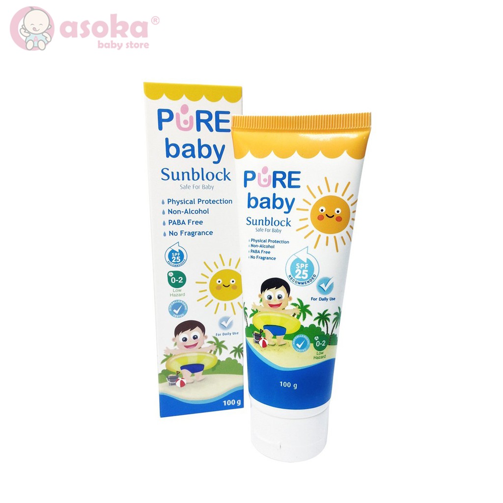 Sunblock 100 gr Pure Baby ASOKA