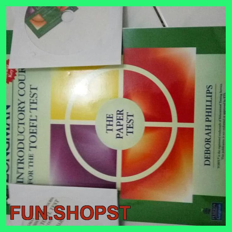 BUKU TOEFL LONGMAN PLUS CD