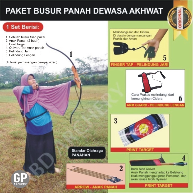 Busur Panah Dewasa Pemula