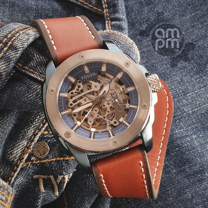 Suplier Jam Tangan Fossil Modern Machine Automatic ME3135 Original