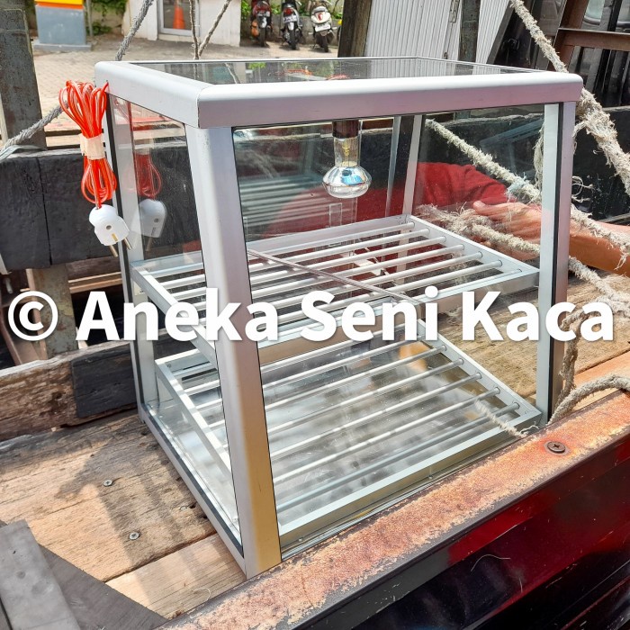 Etalase Kfc Fried Chicken Ayam Goreng Kaca Alumunium