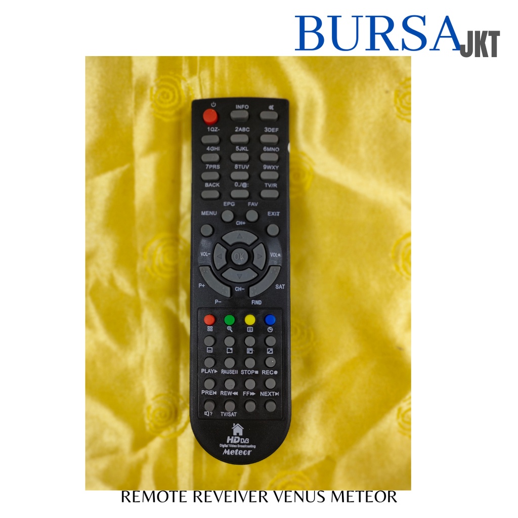 REMOTE VENUS METEOR JUKE INOVA RECEIVER PARABOLA MPEG4 NON MULTI