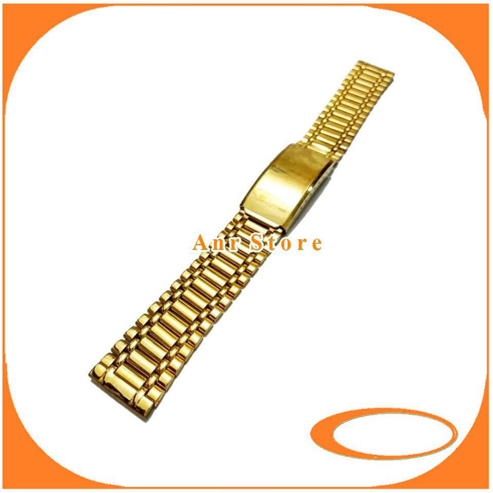 Tali Jam Tangan Rantai Mido Commander Ocean Star Datoday 18 mm Gold