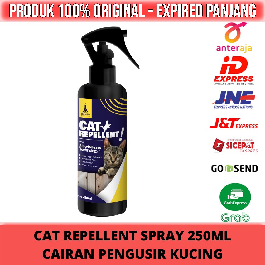 CAIRAN PENGUSIR KUCING TIDAK BERACUN BAHAN ALAMI CAT REPELLENT SPRAY 250ml