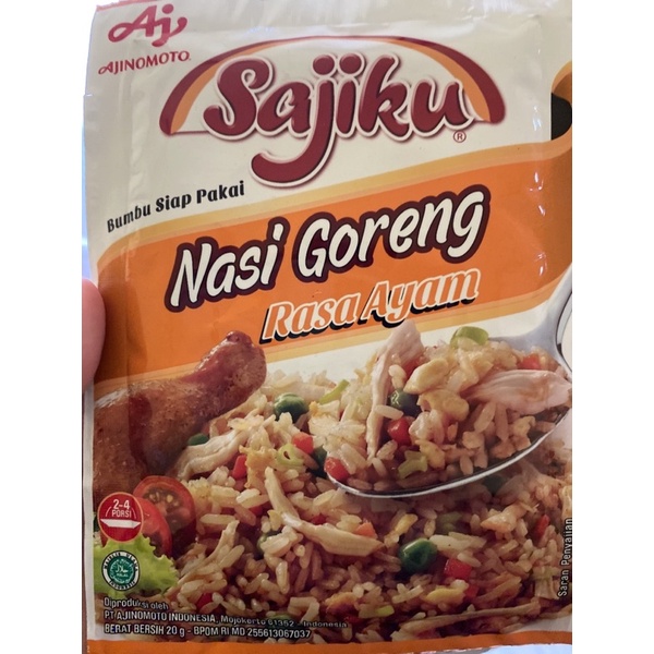 

Sajiku Nasi Goreng Ayam 20g