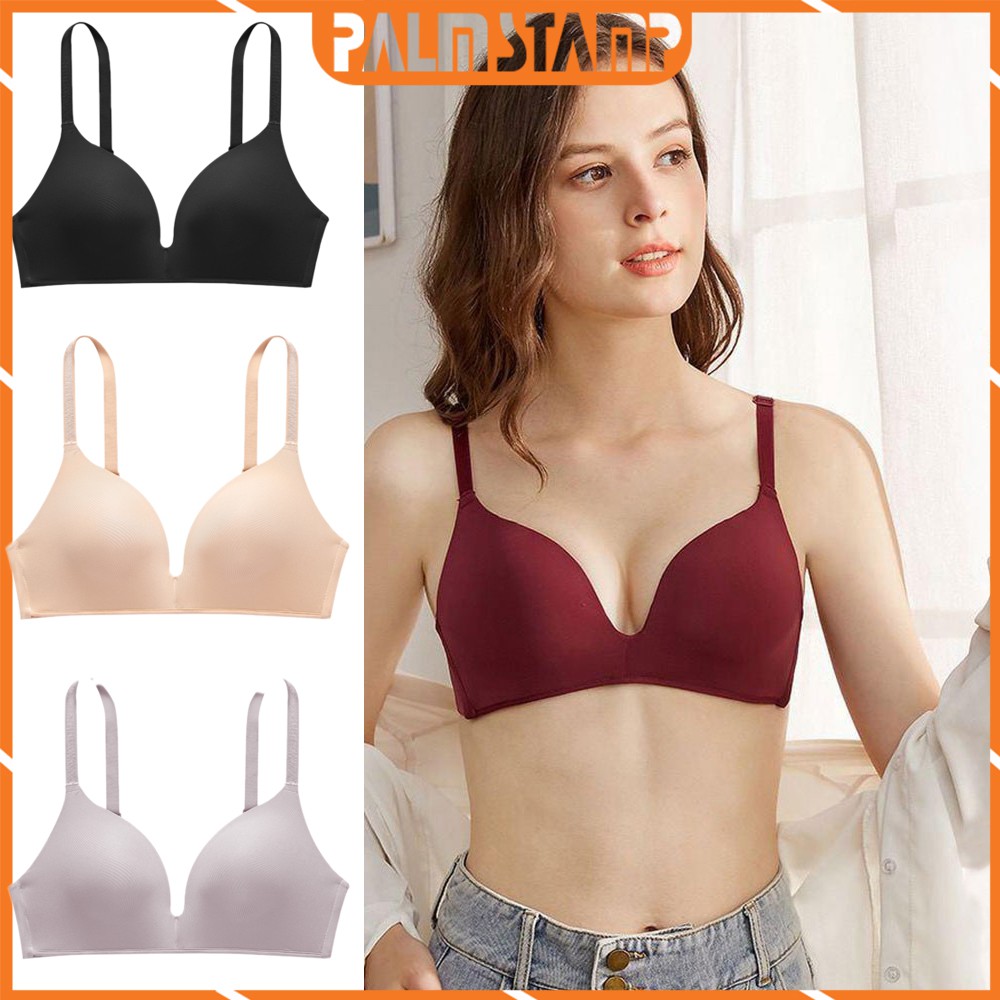 Jual Palmstamp Baru Bra Perempuan BH Wanita Push Up Bra Sport Bra Tanpa
