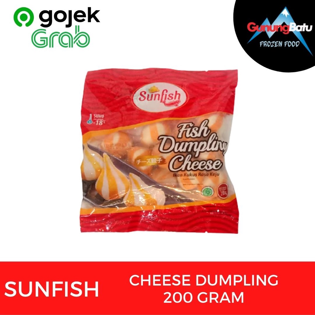 

SUNFISH CHEESE DUMPLING 200 GRAM