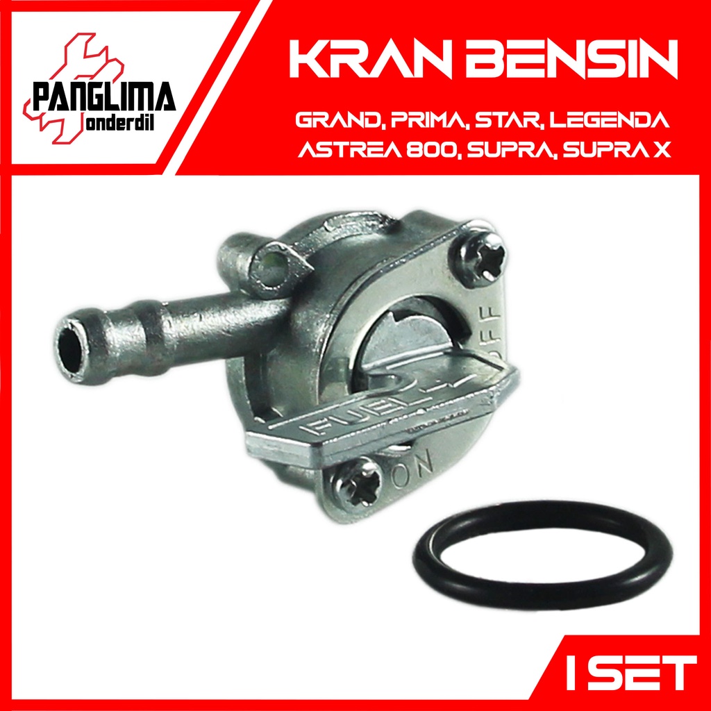 Kran Bensin Honda Astrea 800 &amp; Grand &amp; Prima &amp; Star &amp; Legenda &amp; Supra Lama-Old &amp; Supra X 100 Keran-Membran Tangki-Tengki-Teng Bahan Bakar