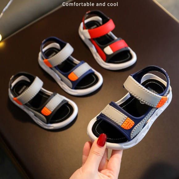 Sepatu Sandal Gunung Anak Laki - laki Karet Import BALANCE / 2201-X1