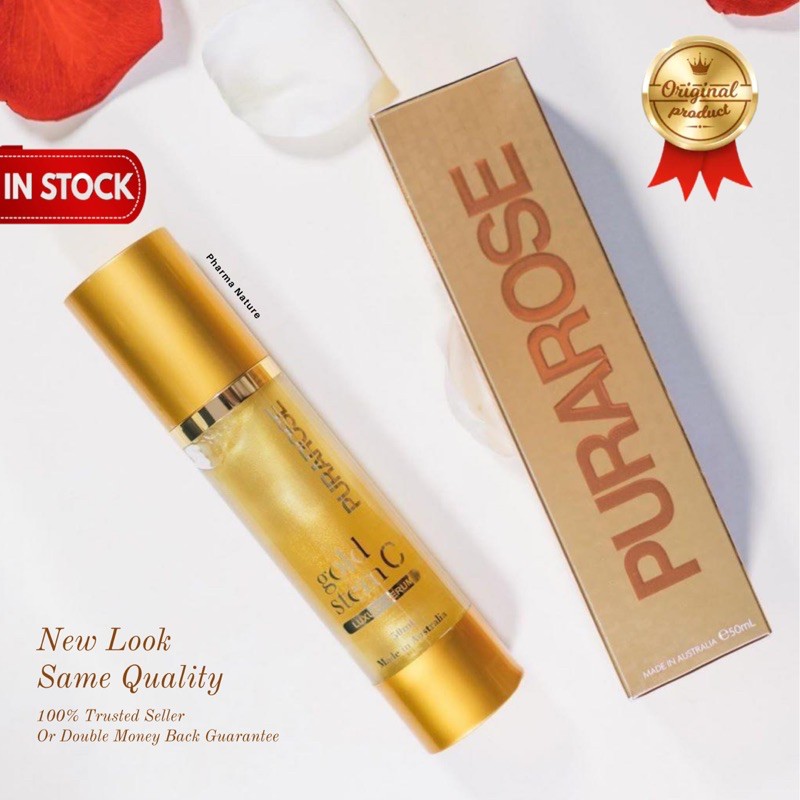 ORIGINAL PURAROSE GOLD STEM C LUXURY SERUM BY LANOPEARL 50 mL ()