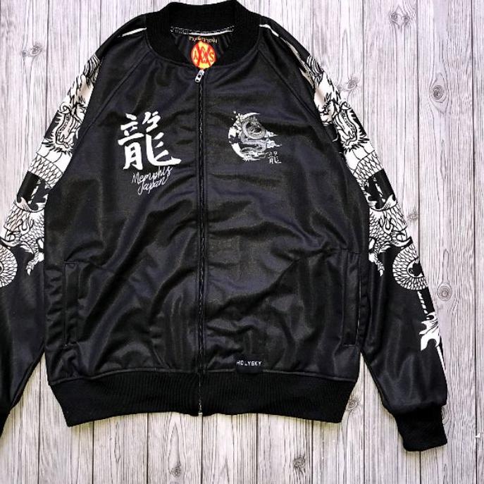 Grand Seller LR095 Jaket Sukajan Dragon Fly Jaket Jepang Naga