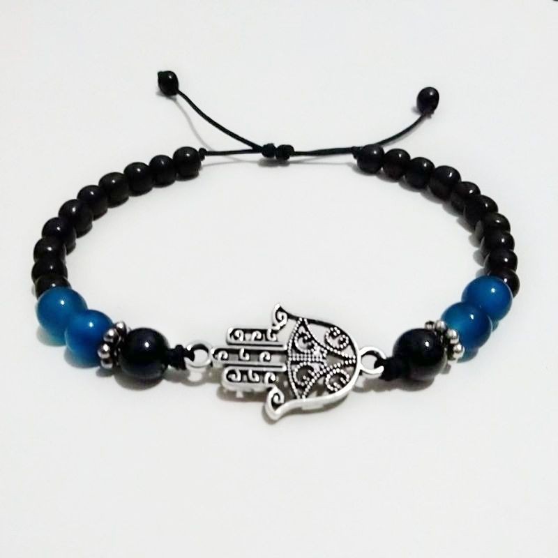 GELANG CEWE HAMSA HAND / SIMPLE CANTIK