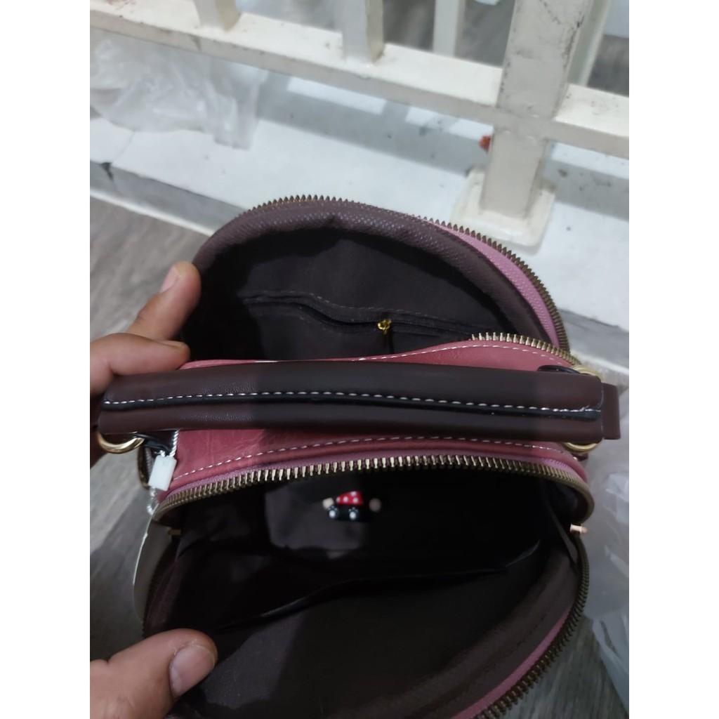 JK Y1025 1KG MUAT 2PCS TAS SELEMPANG WANITA FASHION IMPORT