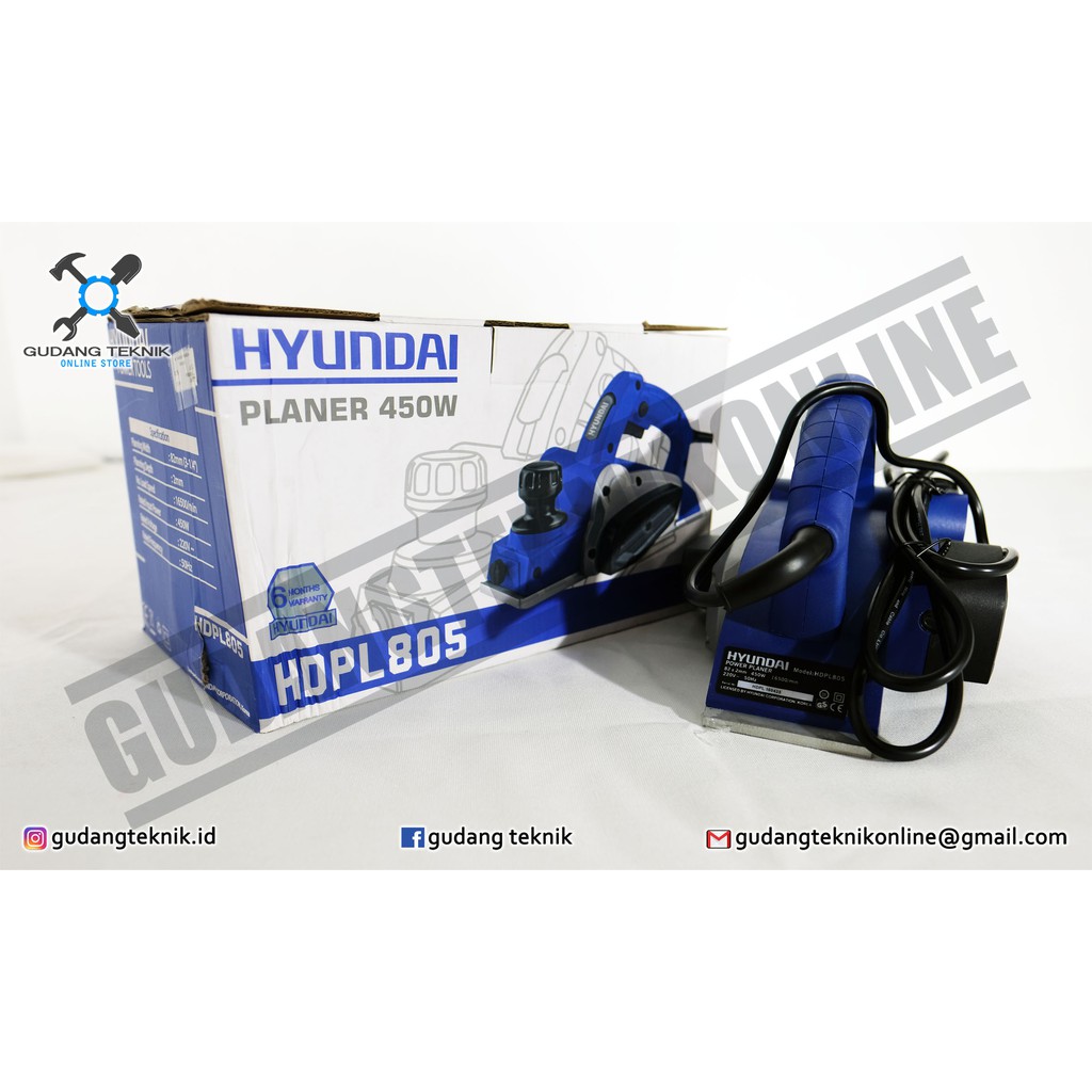 MESIN PLANER KETAM PASAH  HYUNDAI HDPL805