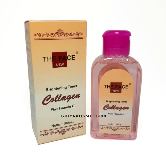 TONER COLLAGEN THE FACE BPOM 100 ML