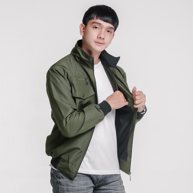 Pro - Elzano Hunter Jaket - Jaket Bomber Semi Parka Pria