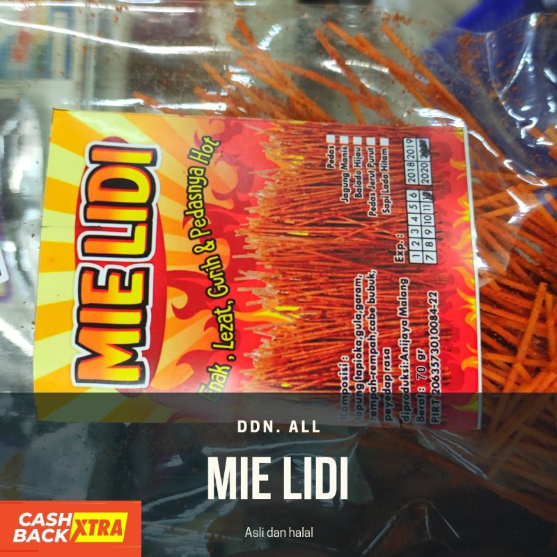 

Mie Lidi 70 gr