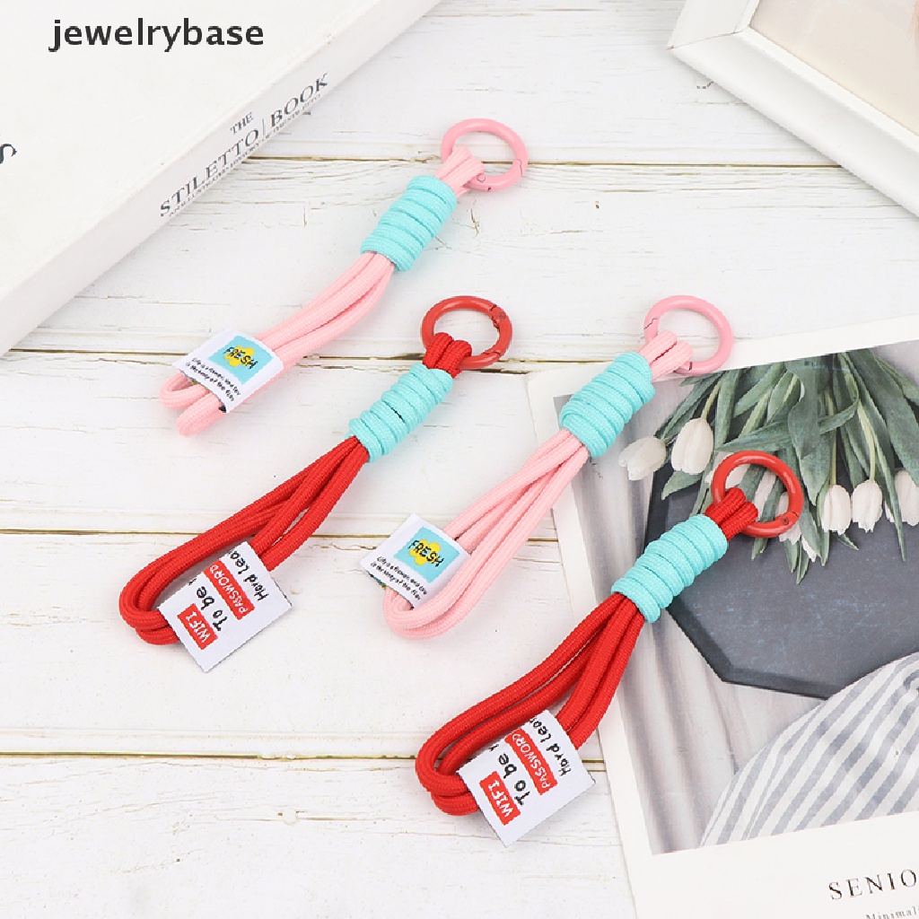 (jewelrybase) Tali Lanyard Gantung Leher Warna Fluorescent Untuk Aksesoris Handphone