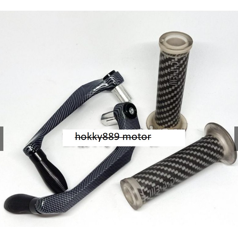 proguard carbon sabit + handgrip carbon BAD 1 paket universal