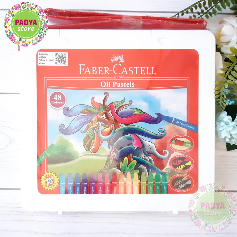 

Crayon Faber-Castell 48warna