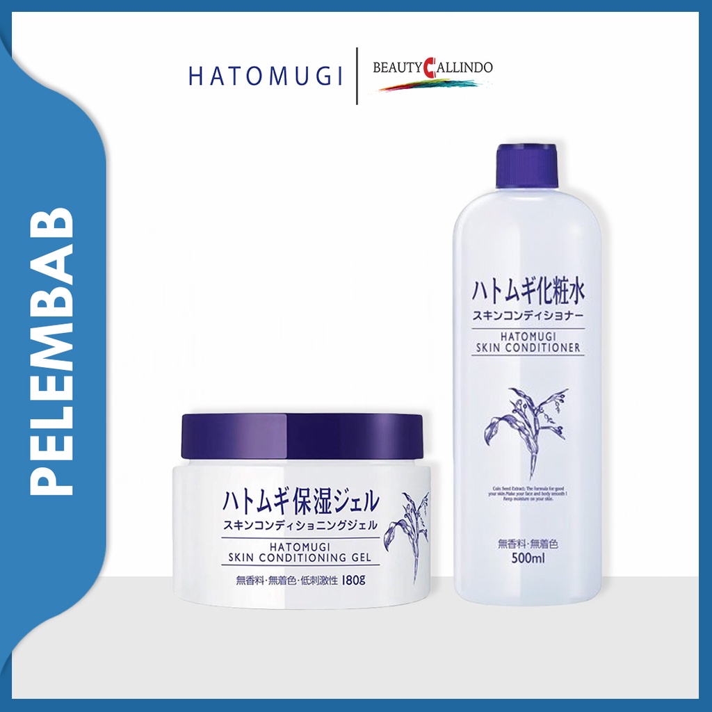 HATOMUGI Skin Conditioner 500ML HATOMUGI Skin Conditioner Gel 180gr