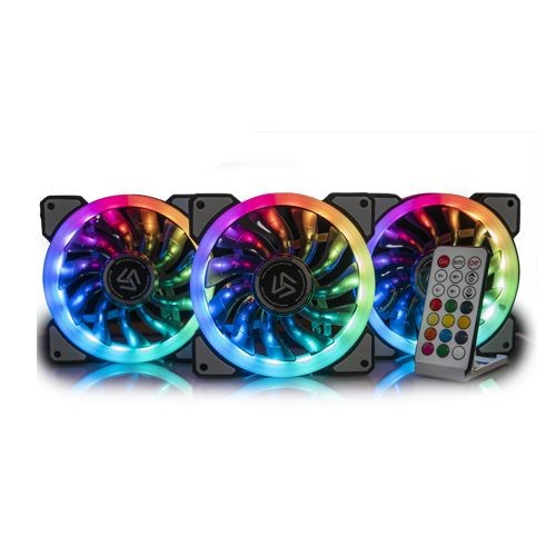 FAN CASE ALSEYE D-RINGER RAINBOW 120MM CONTROLLER KIT 3 FAN CASING RGB CRLS-300DLWS CRLS300