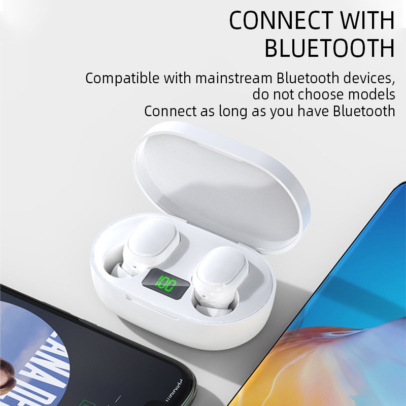 Moi TWS Wireless Bluetooth Earphone  BT 5.0 Earbuds HD Bass Long Battery-5