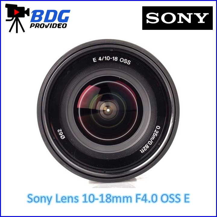 Sony 10-18mm f/4 OSS Alpha E-mount
