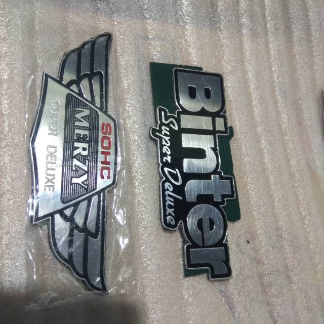 Jual emblem logo tangki box aki kawasaki binter merzy mercy kz200