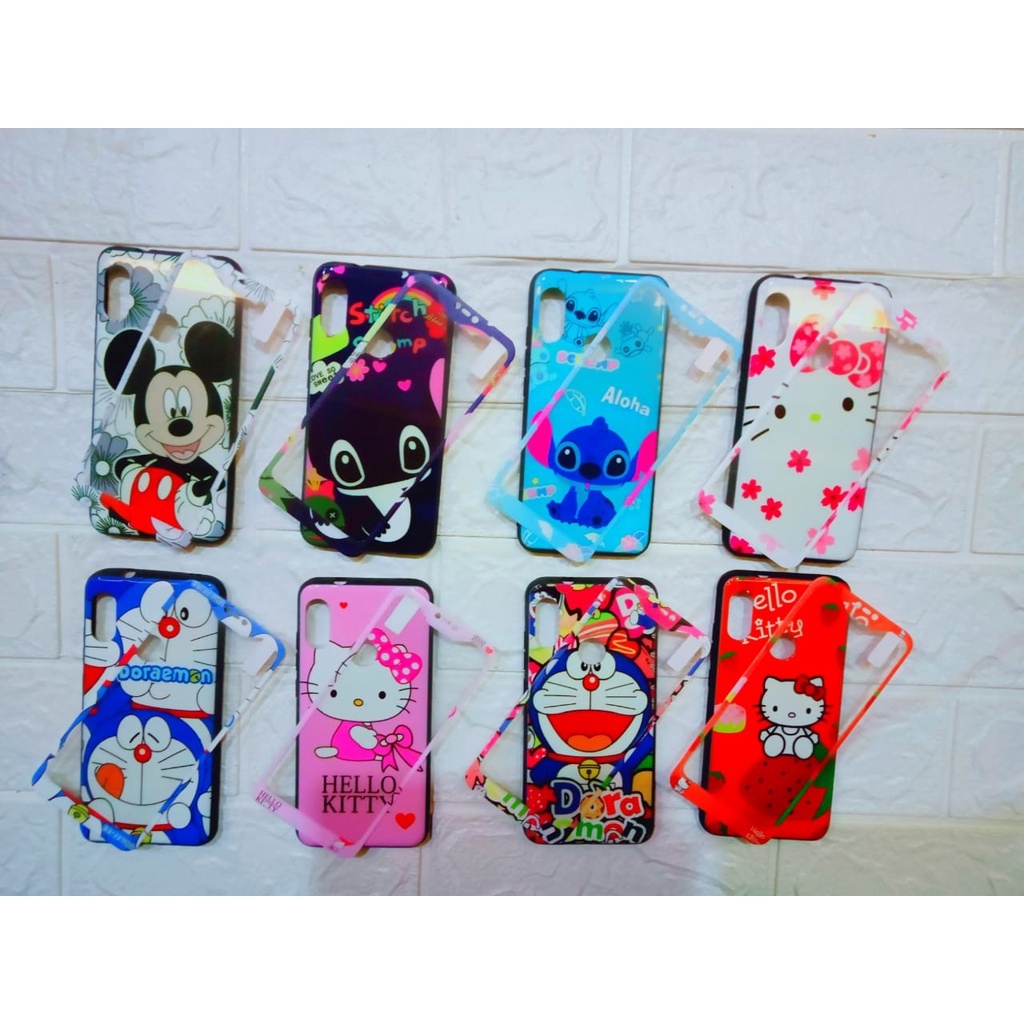 Case Handphone Xiaomi A2LITE Motif Kartun Mickeymouse Stitch Hellokitty Doraemon Realpict