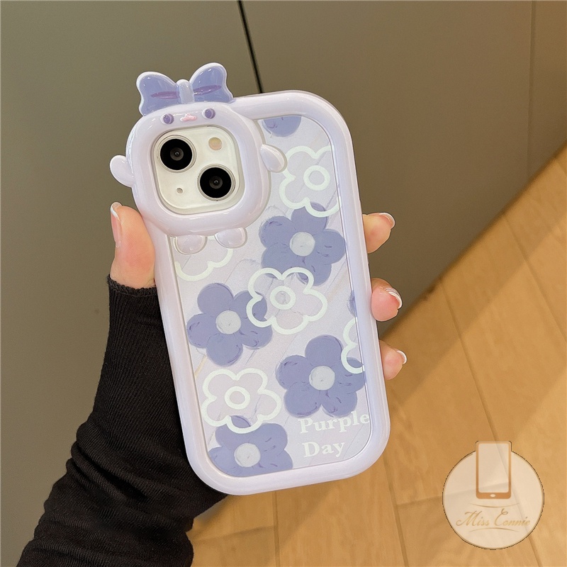 Soft Case TPU Motif Kartun Monster 3D Untuk iPhone 13 11 12 Pro MAX XR 14 Pro MAX 6 6S Plus 8Plus 7Plus X XS MAX SE 2020